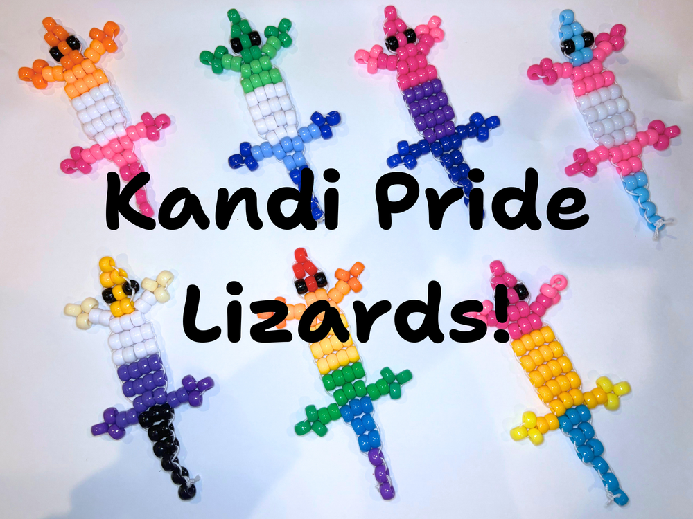 Kandi Pride Lizards!